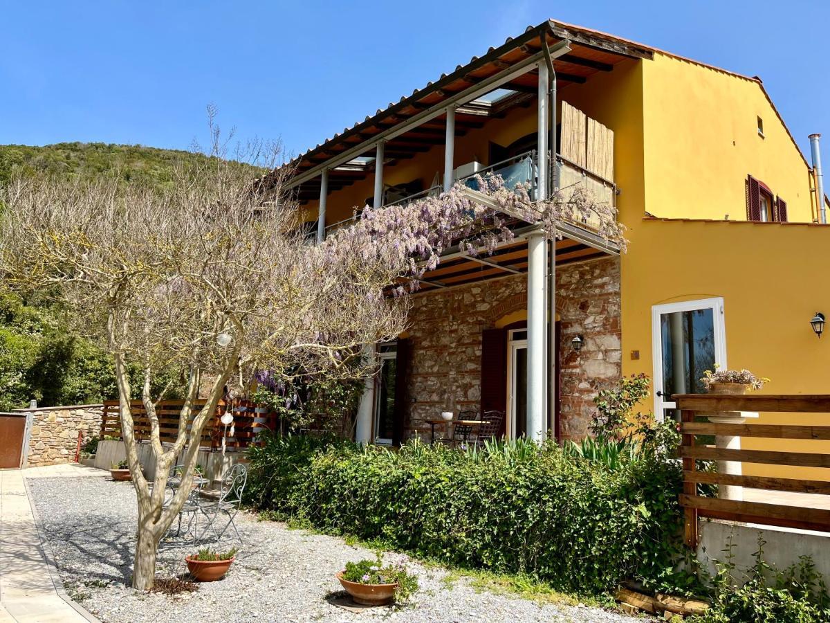 B&B La Fucinaia Pet Friendly Adults Only Campiglia Marittima Luaran gambar